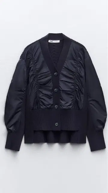 ZARA 대비 니트 가디건 XS