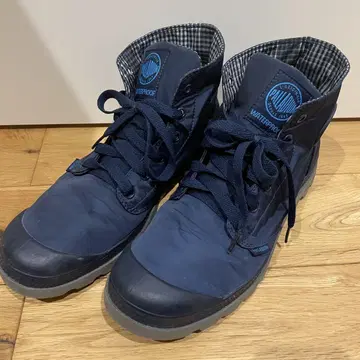 PALLADIUM 워터프루프 하이컷 스니커즈 사이즈 26.5cm