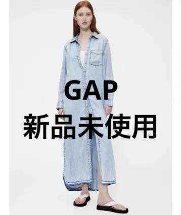 미개봉 새상품! Gapstudio 드레이프 데님 셔츠 드레스