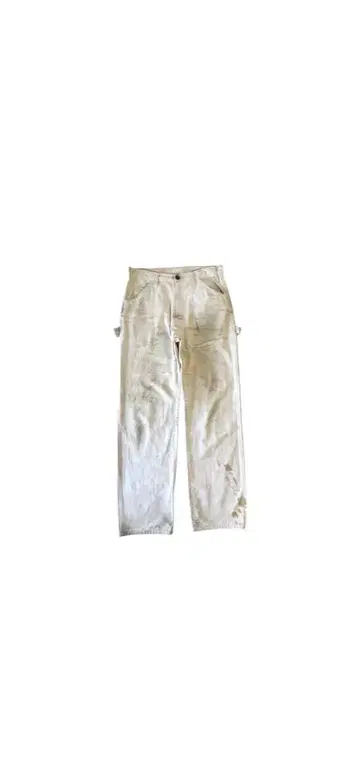 스미 씨용 0's VINTAGE Dickies 화이트 페인터 팬츠