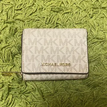 MICHAEL KORS 접이식 지갑 화이트