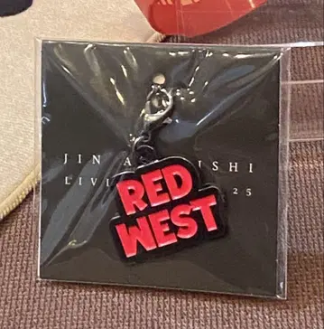 아카니시 진 RED WEST 굿즈 미야기 회장 한정판 참 센다이 레드