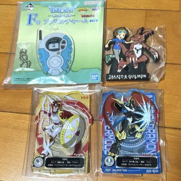 제일복권 디지몬 아크릴 러버 스탠드 아크릴 참