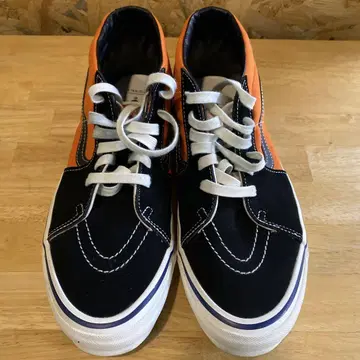 vans sk8 mid 오렌지 vault