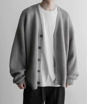 러스틱 헤비 웨이트 가디건