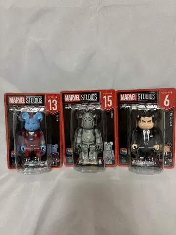 MARVEL 베어브릭 1번 복권 6 13 15