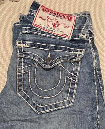TRUE RELIGION Joey Super T 부츠컷 데님 34