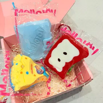 Mellojoy 스퀴즈 도파민 묶음 판매/비/사과/워시 데님