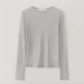 OHOTORO Silhouette Sheer T-Shirt 그레이