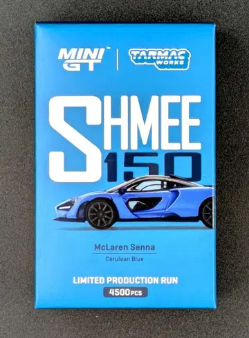 MINI GT 맥라렌 세나 세룰리안 블루 한정판