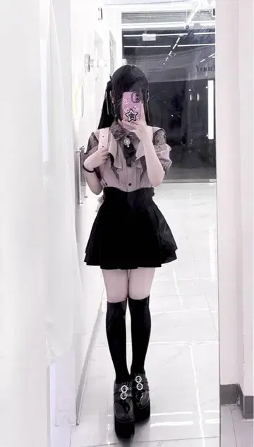 미셸 마카롱 스커트 S 사이즈