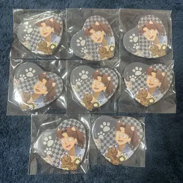 닌타마 란타로 하트 캔뱃지 야마다 릿키치