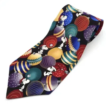 미국산 PEANUTS 스누피 넥타이 오너먼트 크리스마스 구제 의류