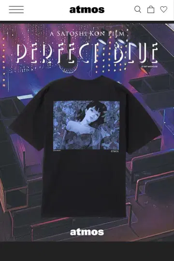 atmos PERFECT BLUE 콜라보 티셔츠 XL 1점