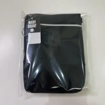 [새상품] MARY QUANT 마리콴트 숄더 파우치 블랙