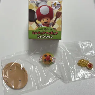USJ 미니어처 피규어 컬렉션 키노피오 카페 마리오 버거