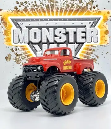 핫휠 몬스터 잼 그레이브 디거 F-100 스핀 마스터