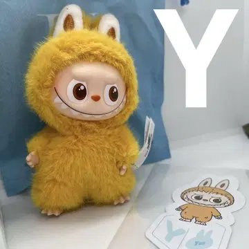 LABUBU PIN FOR LOVE 봉제 인형 펜던트 Y