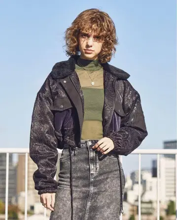 juemi 블루종 아우터
