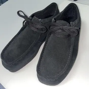 Clarks 왈라비 에보 워터프루프 (블랙 스웨이드)