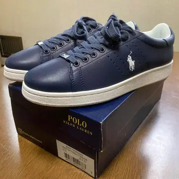 랄프 로렌 네이비 스니커즈 새상품 미사용