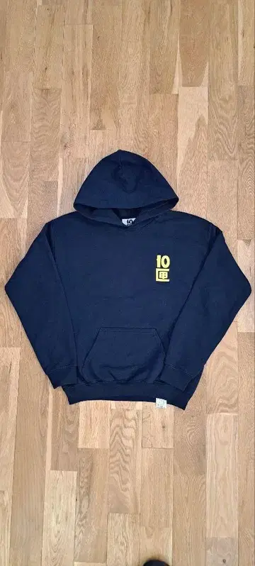 TENBOX 10 TEMA HOODIE YL 네이비