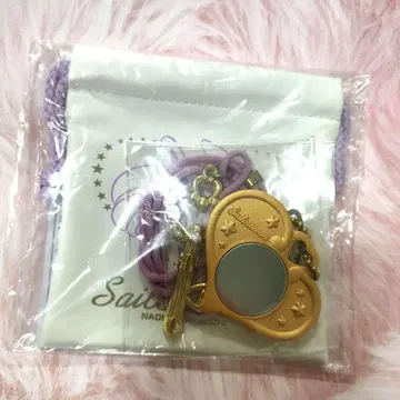 세일러문전 시공의 열쇠 목걸이 거울 파우치 나카요시 복각 치비우사
