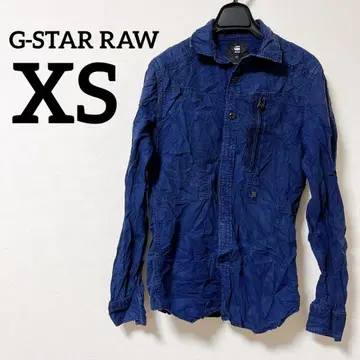 [ XS ] G-STAR RAW 지스타로우 네이비 긴팔 셔츠