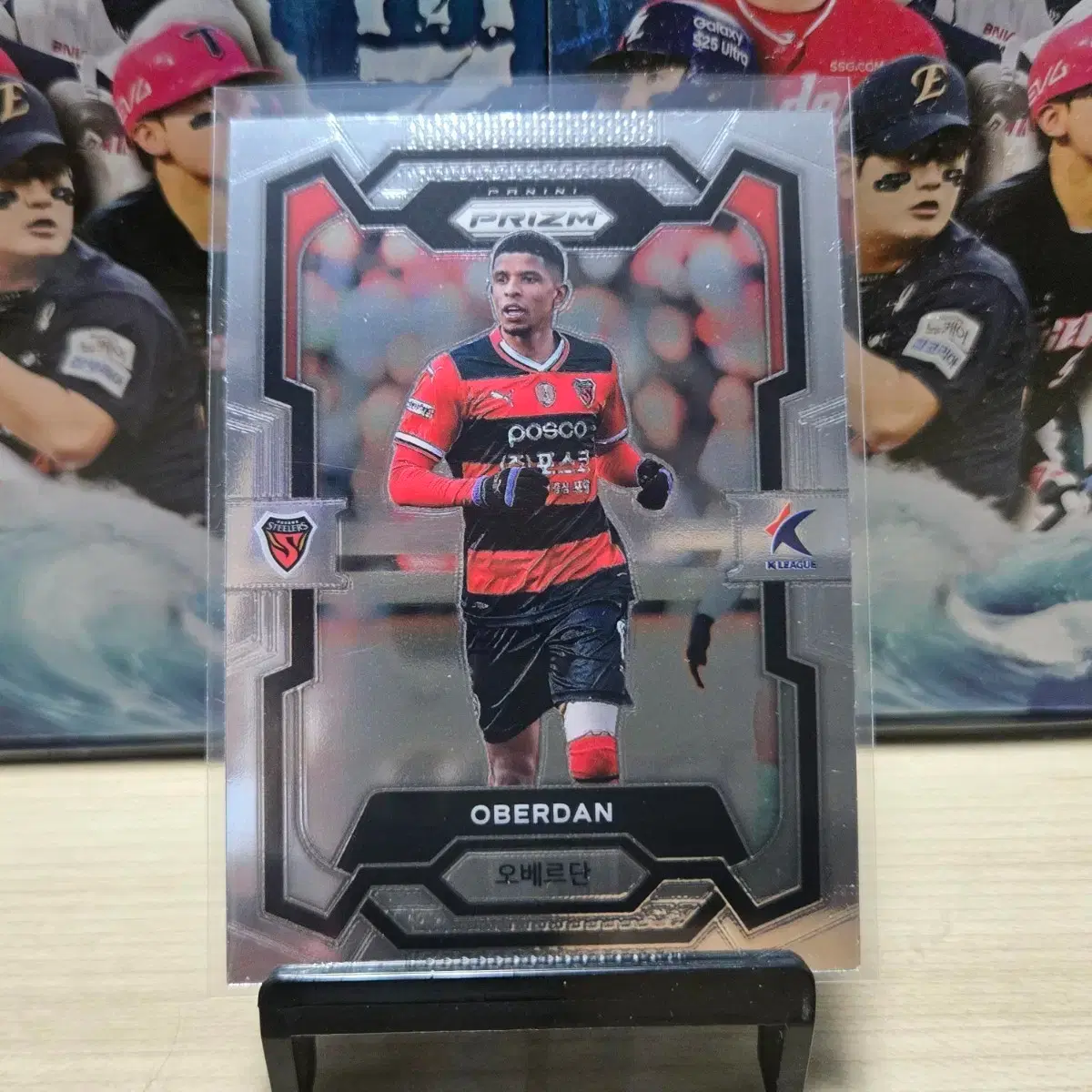 2024 panini 프리즘 k리그 포항 오베르단 베이스 판매합니다.