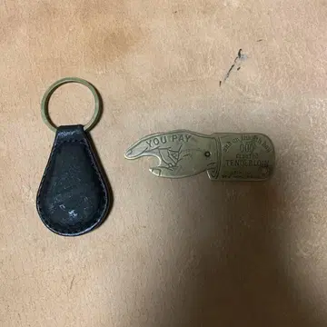 레어 TENDERLOIN 텐더 로인 키링 you pay 놋쇠