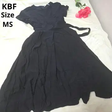 [ 오샤레 KBF ] 블랙 벨트 포함 원피스 사이즈 MS