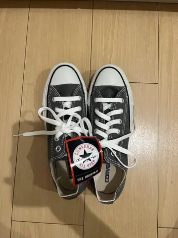 CONVERSE ALL STAR 그레이 스니커즈 24.5cm