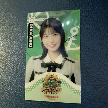 SKE48 아오키 리카 관람차 Sky-Boat 17주년 기념 탑승권
