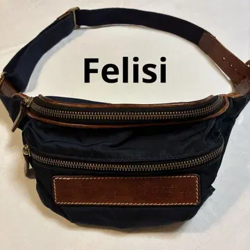 Felisi 네이비 웨스트 파우치