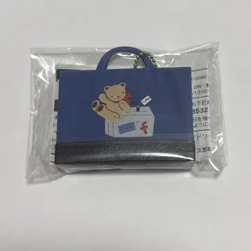 미개봉 새상품 파밀리아 캡슐 토이 데님 백 블루
