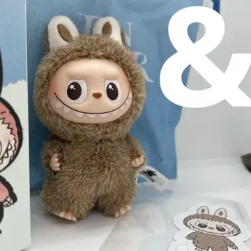 라부부 LABUBU PIN FOR LOVE 봉제 인형 펜던트 &
