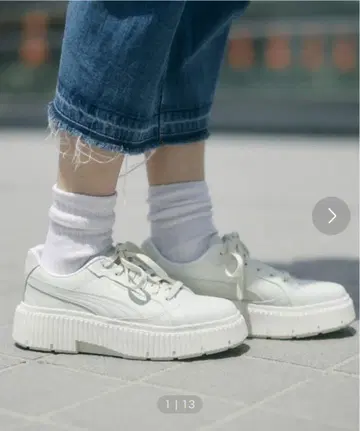 PUMA/스니커즈/화이트