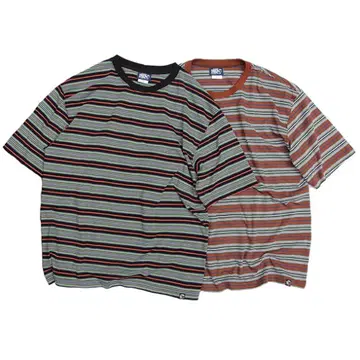 Props Store Multi Stripped Tee 보더
