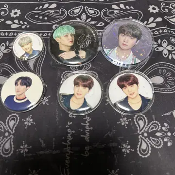 공식 BTS 캔뱃지 세트 SUGA