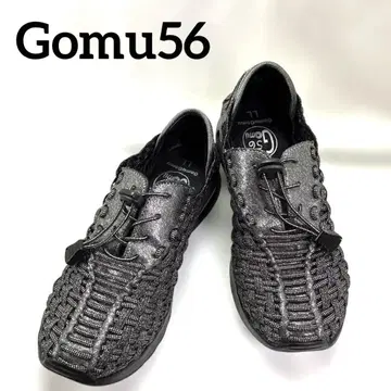 Gomu56 (고무고무) 에어 쿠션 슈즈 블랙 니켈 24.5