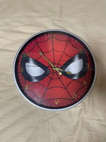 스파이더맨 시계 30cm
