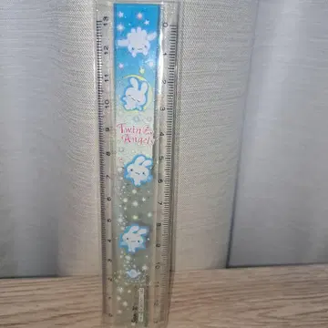 레어 헤이세이 레트로 산엑스 트윈 엔젤스 자 눈금자 2003