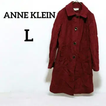 ANNE KLEIN 빨간색 롱 코트 [ L ]