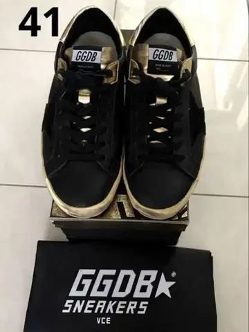 GGDB 스니커즈 블랙 26.5cm 새상품급