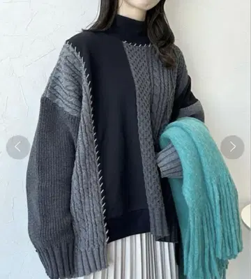 니코앤드 니트 도킹 쭈리 풀오버