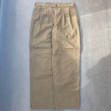 80s L.L.Bean 4턱 치노 팬츠 [ 32W 34L ]