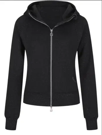 andwang Kirakira slim zip up