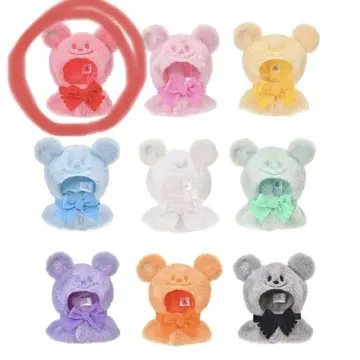 디즈니 스토어 유니베어시티 시크릿 판초 눈사람