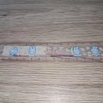 레어 헤이세이 레트로 산엑스 트윈 엔젤스 자 눈금자 2003
