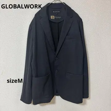 GLOBALWORK 자켓 Carreman 고급 소재 M 다크 그레이